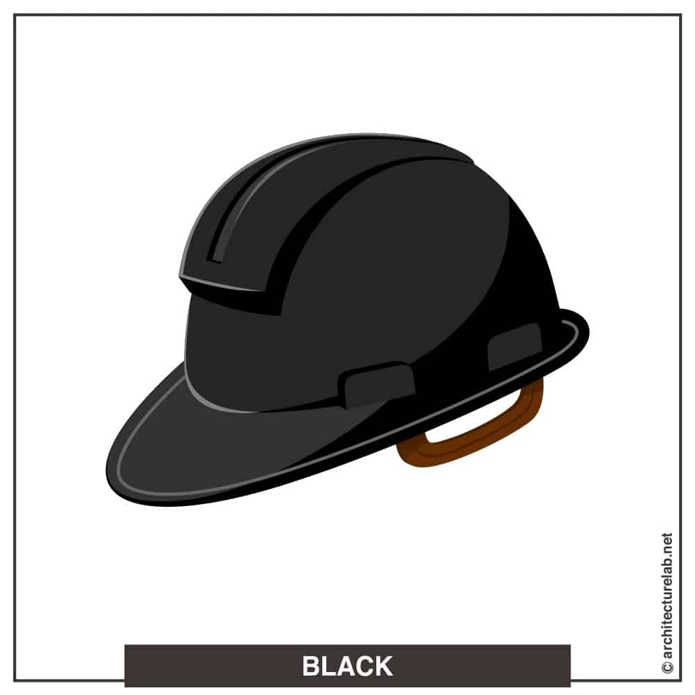 Hard Hat Color Codes &Amp; Their Meanings 25 1. Black hard hat