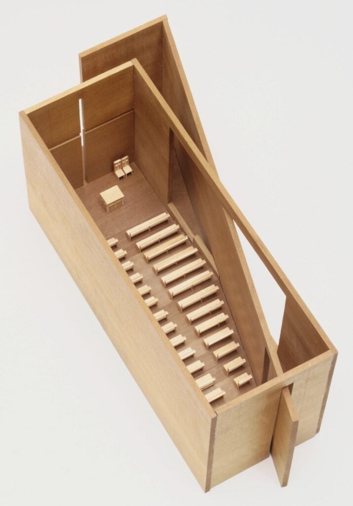 Church of the light - tadao ando architect & associates 1989 - model