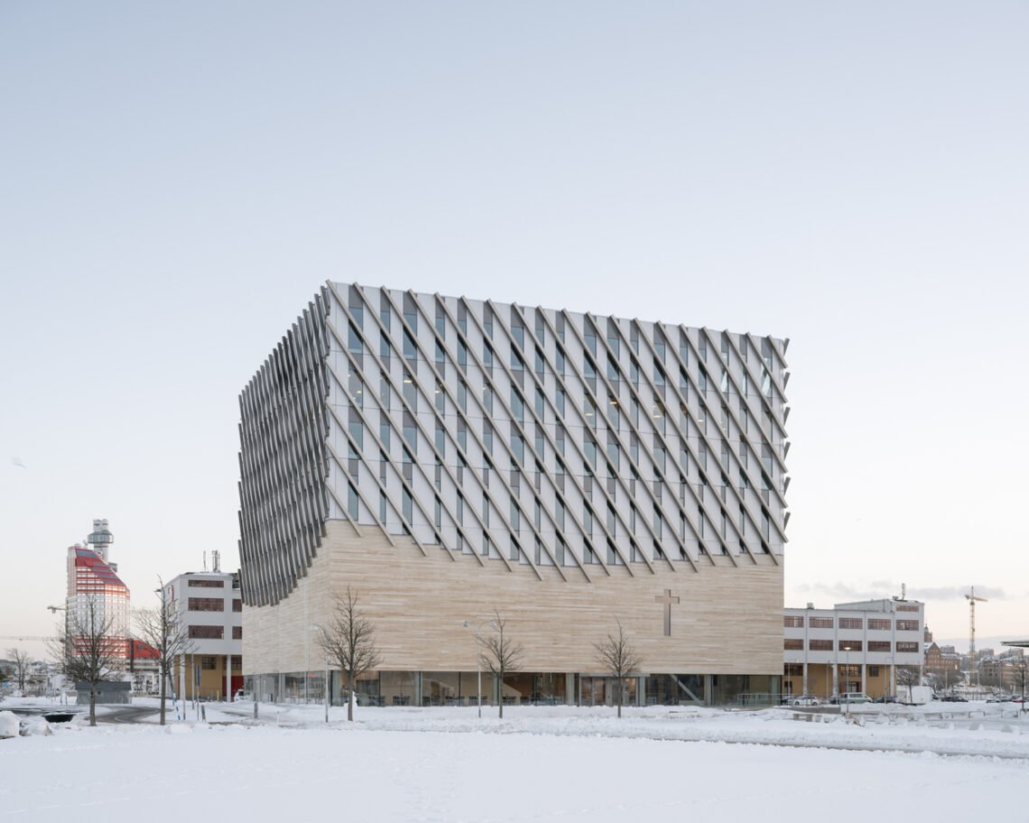 Frihamnskyrkan church / elding oscarson