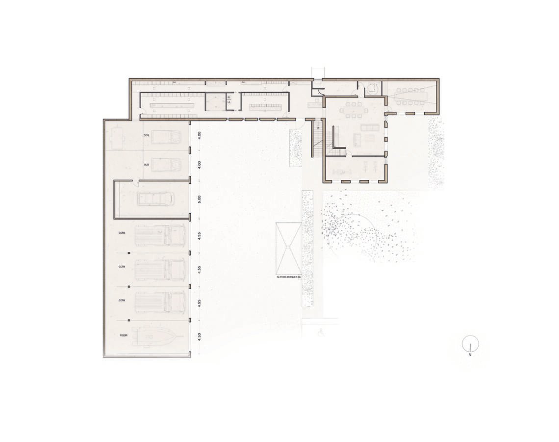 Galeria emergency center / studio pia