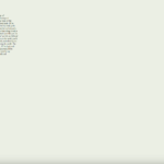 Simple artistic portfolio example